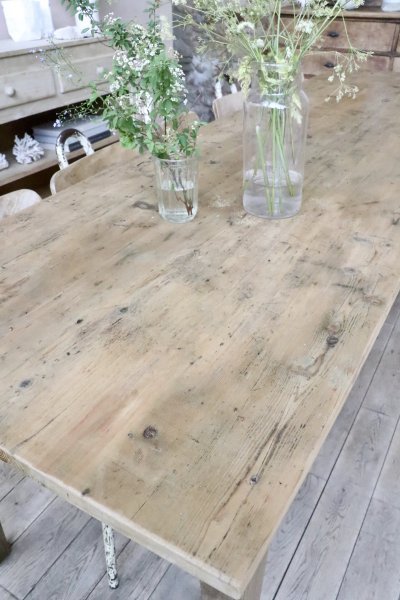 grande table de ferme