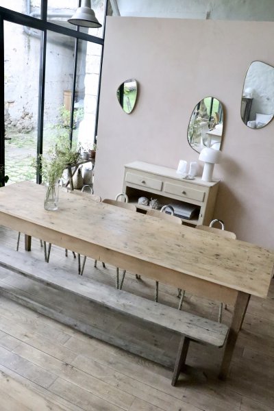 grande table de ferme