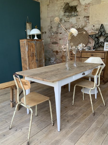 Table en chêne 