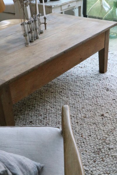 table basse en chêne