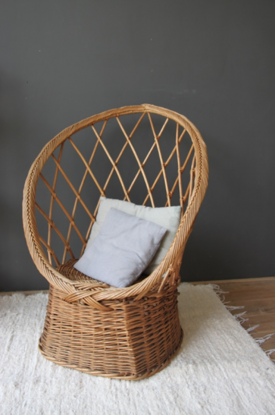 1 fauteuil rotin
