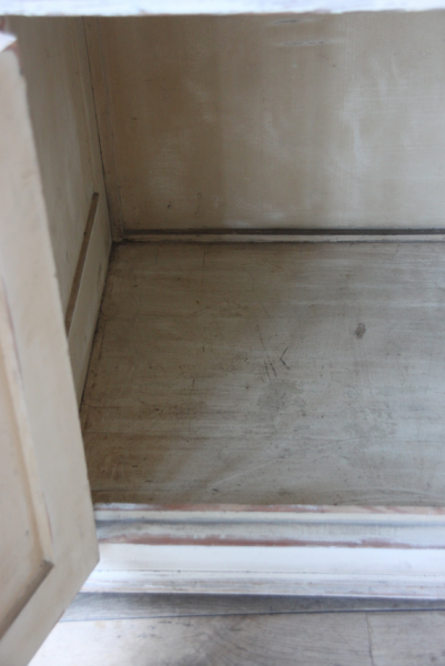 enfilade basse intérieur traces anciennes